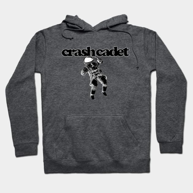 Crash Cadet Cosmonaut - Black Hoodie by Crash Cadet